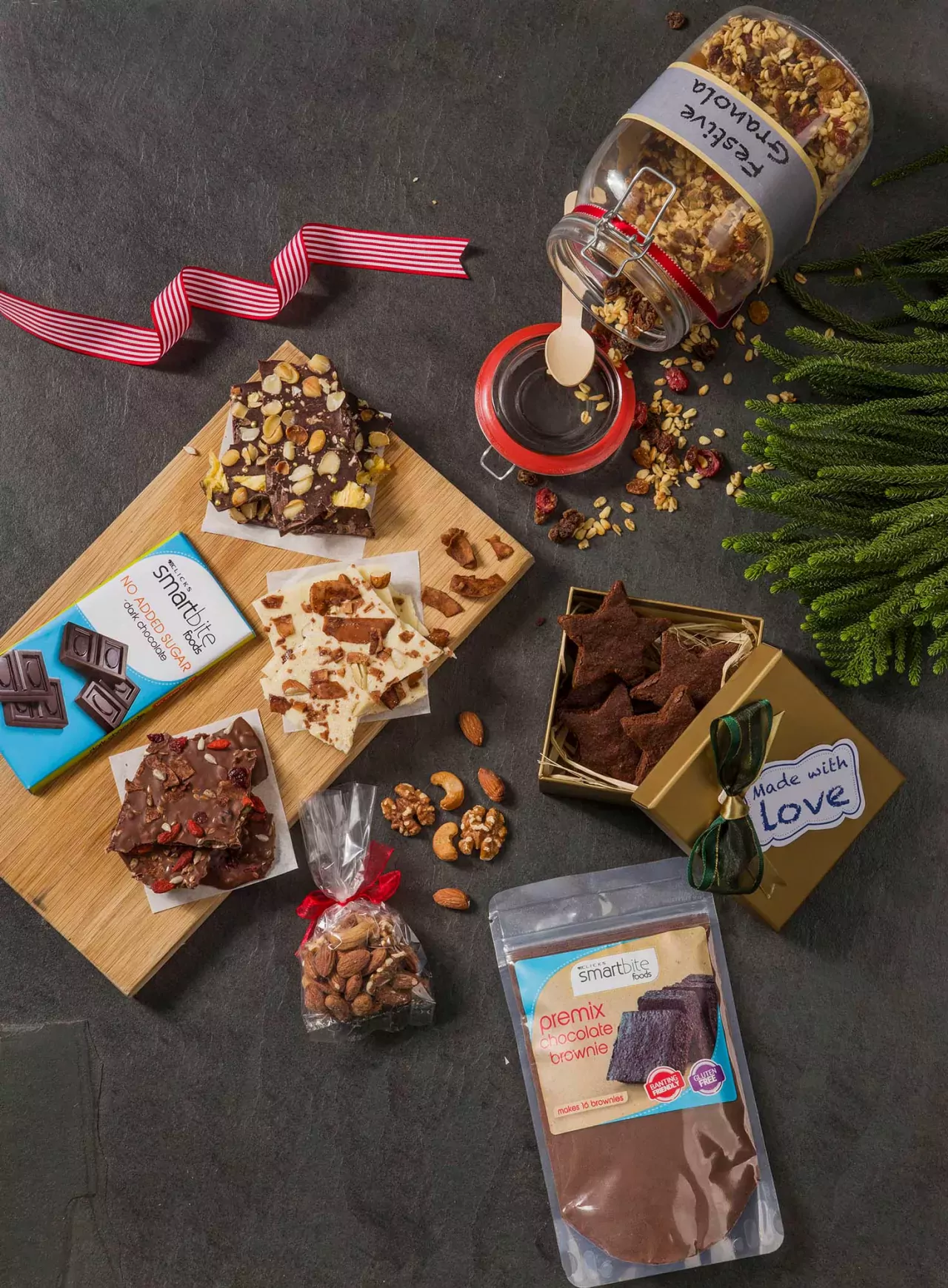 food packaging and styled photography